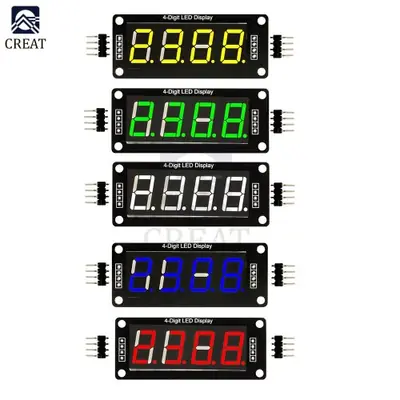 Image de Afficheur LED TM1637 4 Digits - 0.56" - 7 Segments - Pour Arduino