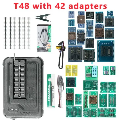 T48 met 42 adapter