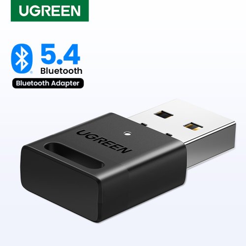 Zdjęcie Adapter USB Bluetooth 5.4 – Klucz sprzętowy z funkcją odbiornika i nadajnika do komputera, idealny dla klawiatury i myszy Bluetooth