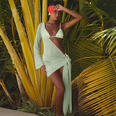 Image de Bikini 3 Pièces Push-Up Sexy & Élégant 2025