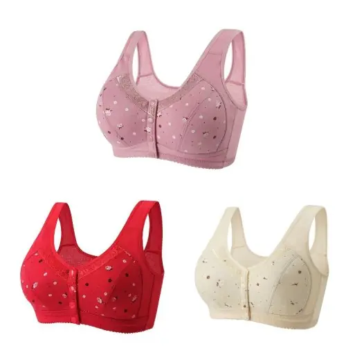 Image de Soutien-gorge sans couture à fermeture frontale - Lingerie sexy grande taille