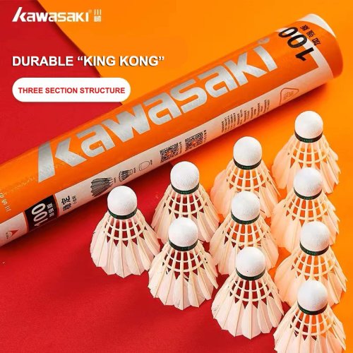 Immagine di Palla da Badminton Kawasaki King Kong - Velocità e Durabilità