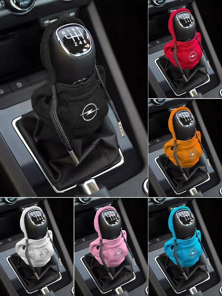 Afbeelding van Versnellingspook Mini Hoodie Cover Shift Cover Versnellingspook Voor Opel Astra j Insignia Astra g Corsa Zafira b Mokka Vivaro Meriva