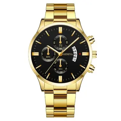 Image de Montre Homme Acier Inoxydable - Élégante & Précise