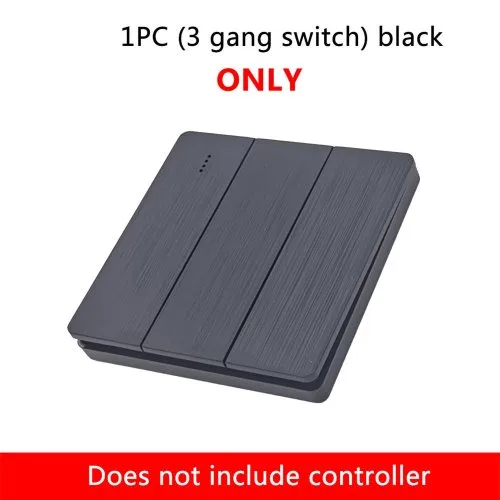 RF zwart 3 gang