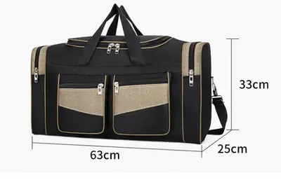 Image de Sac de Voyage 60L/90L - Grand Duffle pour Hommes & Femmes
