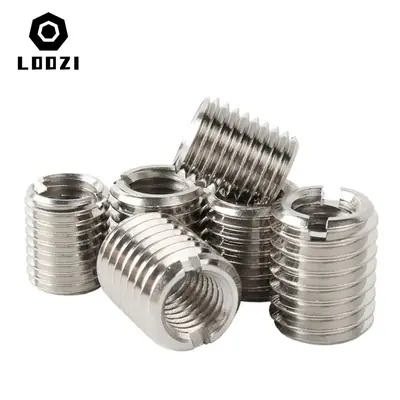 Image de Adaptateur de Filetage M2 en Acier Inoxydable 304 - Fendu & Robuste