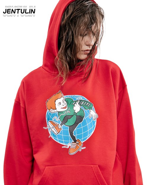 Immagine di Harajuku Oversize Streetwear Uomo Felpa con cappuccio Abbigliamento Antihipico Cartoon Stampa grafica Felpa con cappuccio Hip Hop Top Goth Y2k Pullover