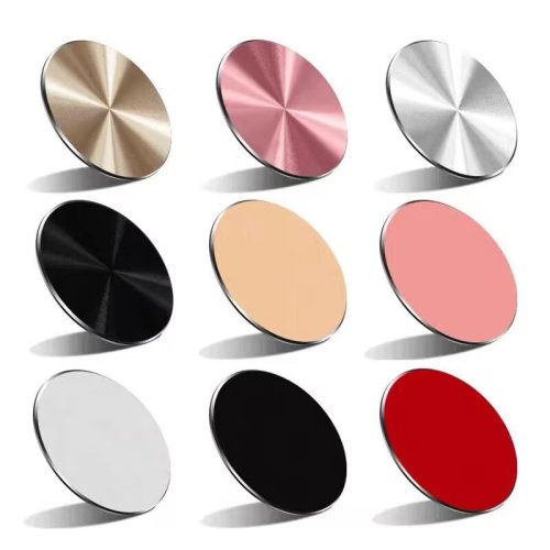 Imagen de Disco Magnético de Metal delgado Adhesivo para Soporte de Teléfono en Coche y Escritorio – Base de Hierro para Tablet y Dispositivos Móviles