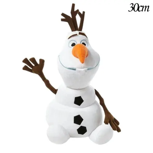 Image de Peluche Reine des Neiges Elsa, Anna, Olaf - Jouet Enfant