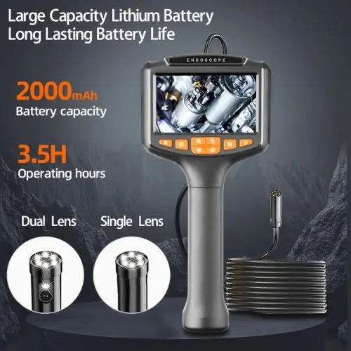 Image de Endoscope Auto 1080p - Inspection Précise en Temps Réel