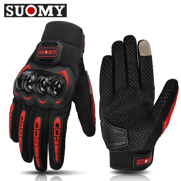 Image de Gants Moto Été Respirants Homme - Écran Tactile