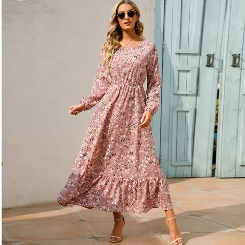 Image de Robe Bohème Maxi Été 2023 - Élégante & Légère