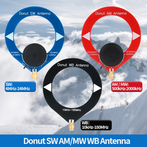 Image de Antenne Ciambelle Miniature pour Radio AM/FM/Courtes Ondes