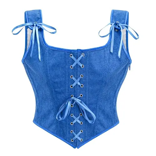 Image de Corset Gothique Vintage - Style Steampunk & Amincissant