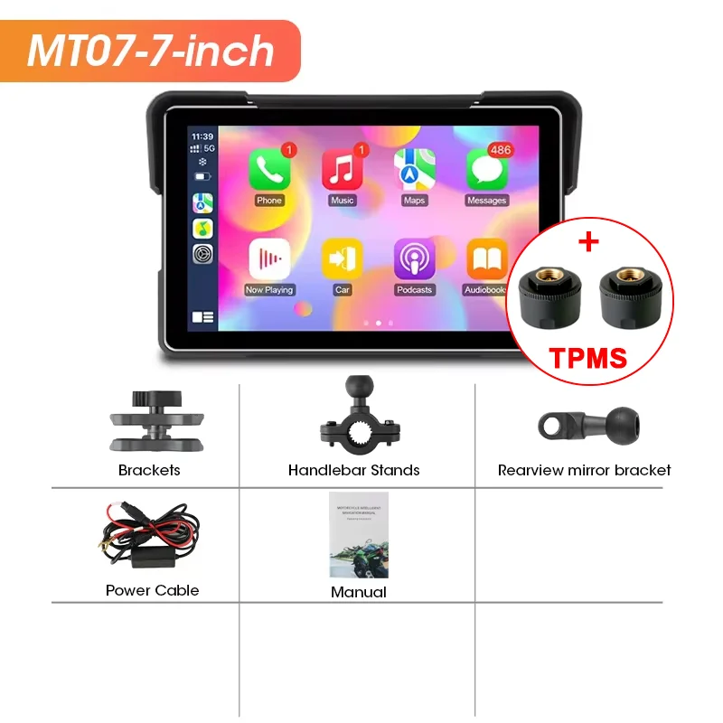 7Inch 720P dvr tpms
