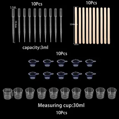 Image de Kit Complet Résine Artisanale - 100% Prêt à Utiliser