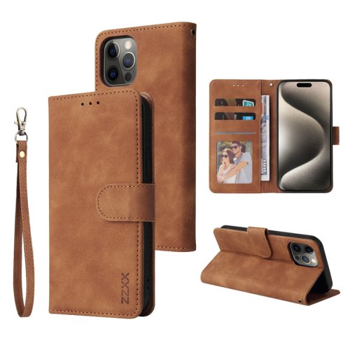 Image de Étui Portefeuille Cuir Magnétique pour iPhone