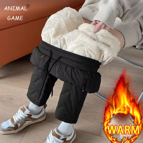 Imagen de Pantalones de Chándal Impermeables para Mujer, Hechos con Lana Gruesa y Felpa Térmica, Ideales para Actividades al Aire Libre, Resistentes al Viento y Cálidos en Invierno