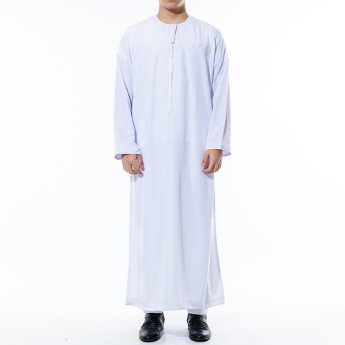 Bild von Eleganter Weißer Thobe – Traditionelle Islamische Herrenmode