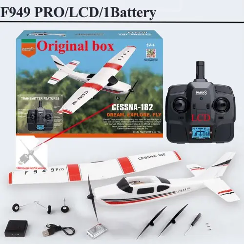Image de Avion RC Cessna 182 - Vol 3D & Nuit