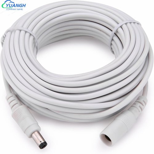 Imagen de Cable de Extensión DC 12V 5.5x2.1mm Macho a Hembra para Adaptador de Corriente - Conector de Alimentación para Routers, Cámaras CCTV y Dispositivos de Seguridad