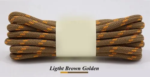 Image de Lacets de Randonnée Ronds - Durable & Antidérapant