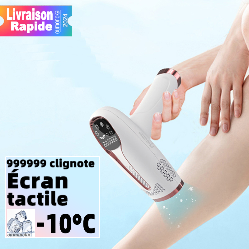 Image of 999999 Flashes IPL Laser Epilator for Women Home Use Devices Hair Removal Painless Electric Epilator Bikini Dropshipping