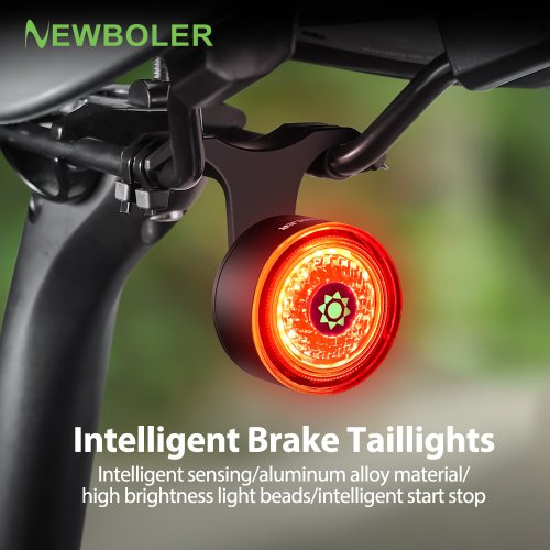 Imagen de Luz Trasera de Bicicleta con Detección Inteligente