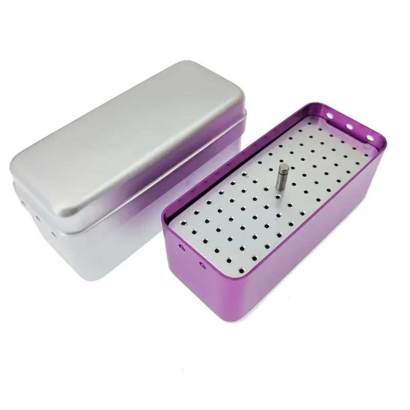 Bild von Aluminium Sterilisationsbox für Zahnarzt – Hygienisch & Praktisch