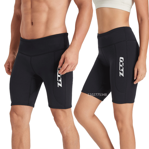 Immagine di Pantaloni da Surf in Neoprene 2 mm - Muta Pantaloncini da Subacqueo, Kitesurf, Snorkeling, Kayak e Canottaggio per Uomo e Donna