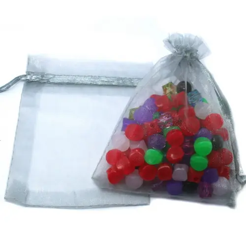 Image de Pochettes Organza pour Bijoux - Lot de 10