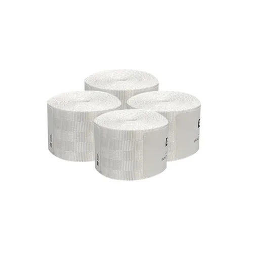 4Pcs Silver White