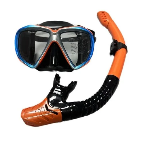 Orange-blau-schwarz