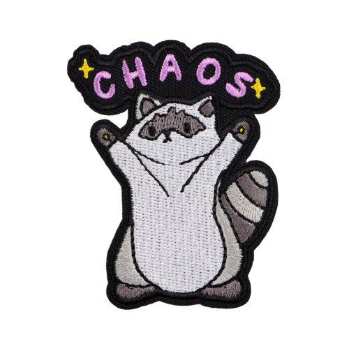 Image de Patch Raton Laveur Mignon - Thermoadhésif pour Vêtements