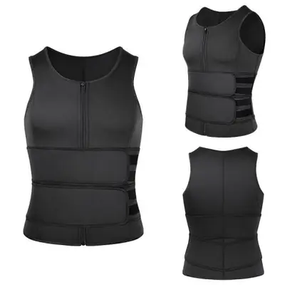 Image de Gilet de Sudation Homme - Brûle Graisses & Modelage Corporel