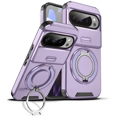 Image de Étui Magnétique avec Support Ring pour Google Pixel 10/9 Pro XL
