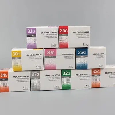 Image de Micro-aiguilles jetables stériles - Beauté médicale
