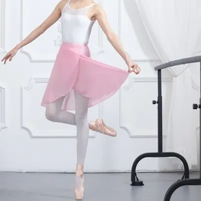 Image de Jupe de Ballet Longue en Mousseline - Élégante & Flottante
