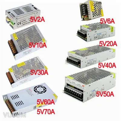 Image de Commuteur LED 5V - Adaptateur DC pour Bandes WS2812B, SK6812, SK9822