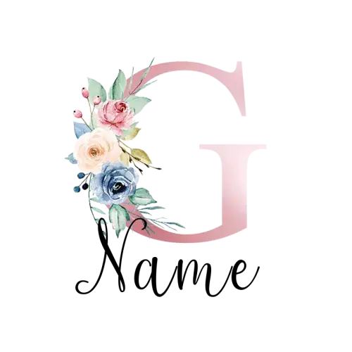 Lettera G con nome