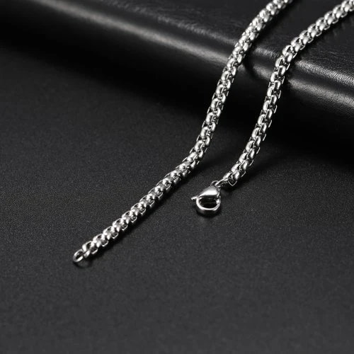 3mm pudełko łańcuch