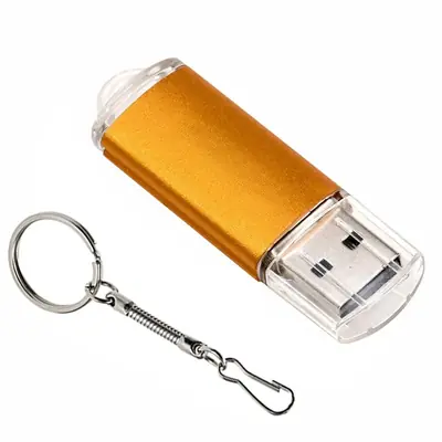 Image de Clé USB 128GB Métal - Stockage Fiable & Compact