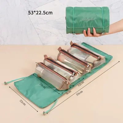 Image de Organisateur de Maquillage 4 en 1 Portable & Pliable