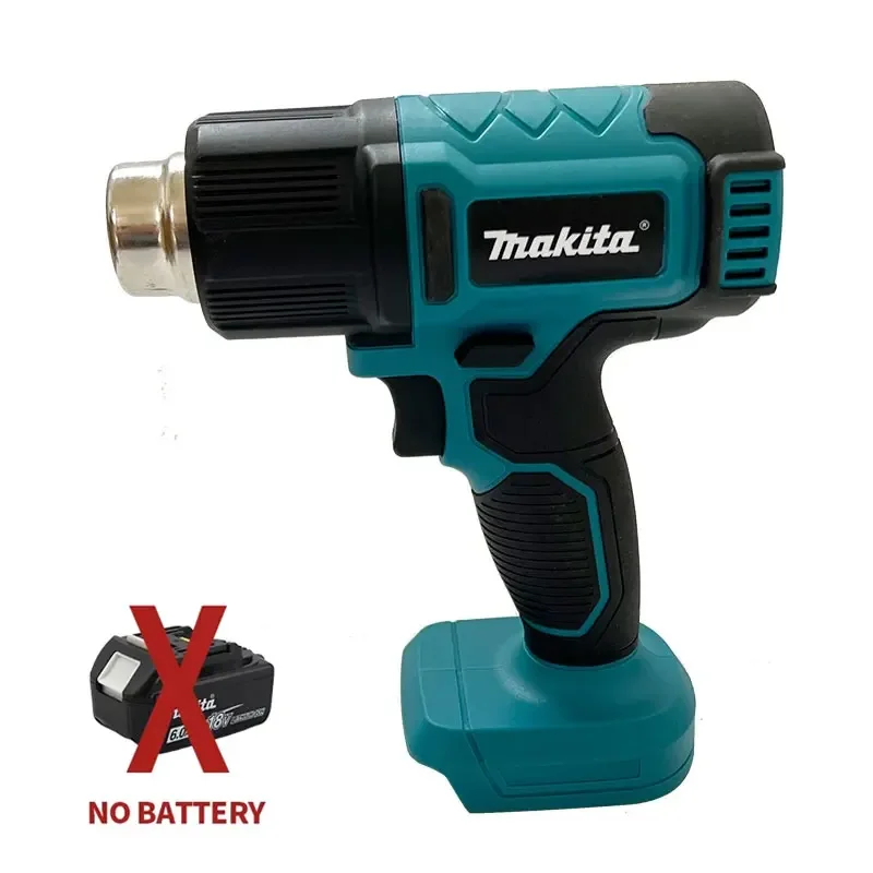 Immagine di Makita 18V Pistola per cottura ad aria calda Strumenti Pistola termica senza fili Essiccatore ad ari...
