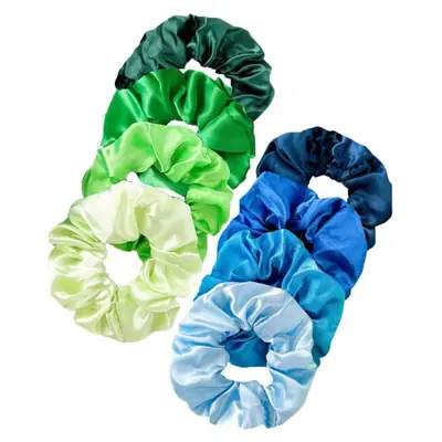 Image de Bandes de Cheveux Satin Premium - Lot de 8
