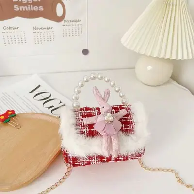 Image de Sac à Bandoulière Fleurie pour Filles - Style Chic & Doux