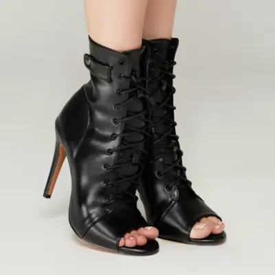 Bottes de Danse Latine Femme - Talons Aiguilles Élégants