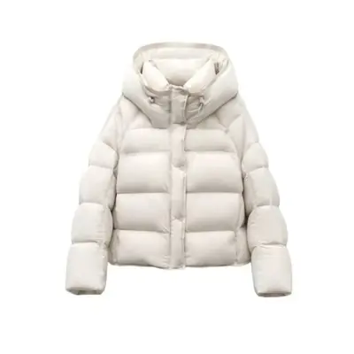Image de Parka Hiver Femme Coton Rembourré à Capuche