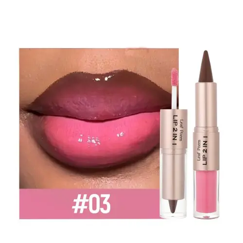 Image de Lip Crayon Double Tête - Rouge Sexy & Repulpant
